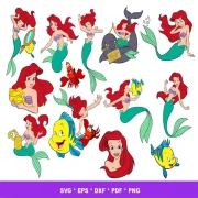 Ariel SVG Bundle