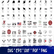 Baseball SVG Bundle