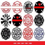 Firefighter SVG Bundle