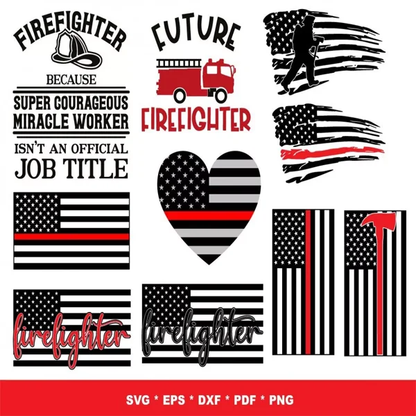 Firefighter SVG Bundle