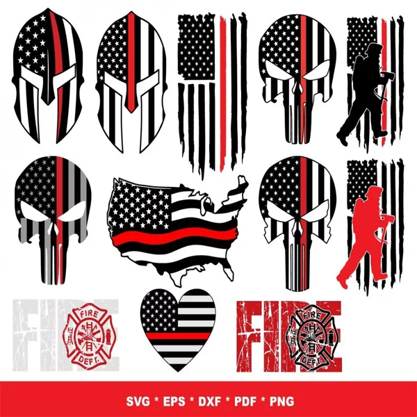 Firefighter SVG Bundle