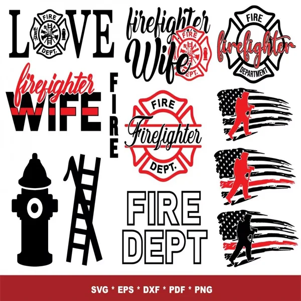 Firefighter SVG Bundle