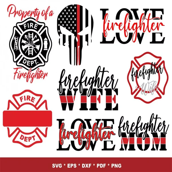 Firefighter SVG Bundle