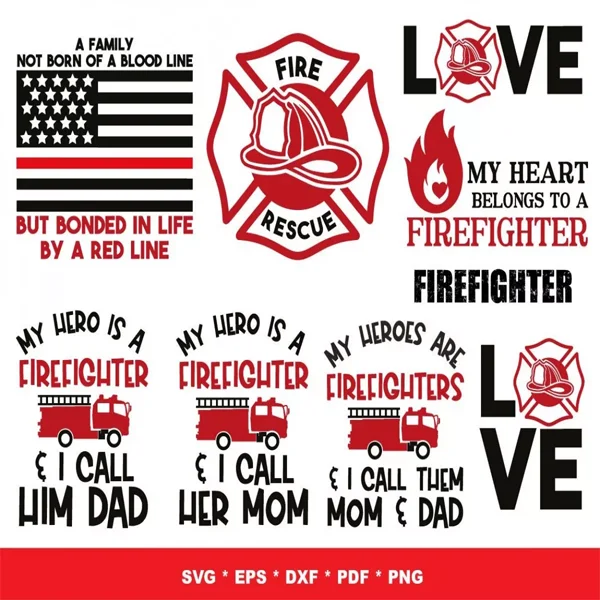 Firefighter SVG Bundle