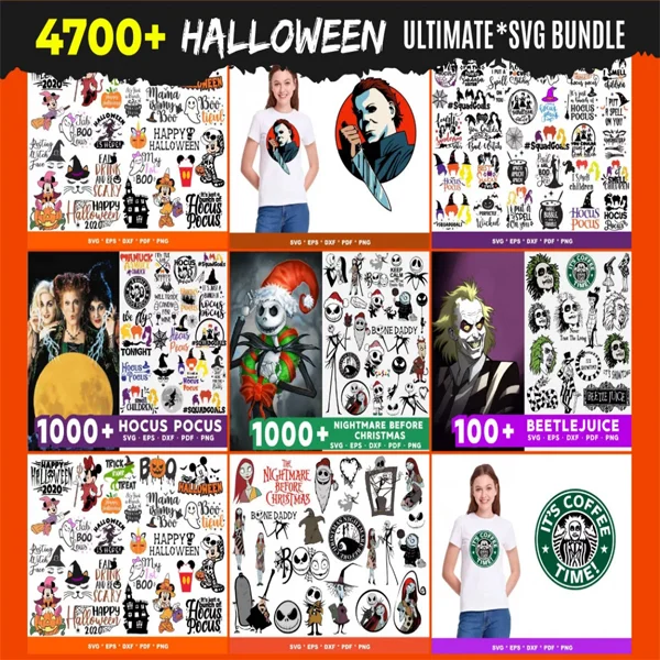 Halloween SVG Bundle