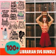 Librarian SVG Bundle