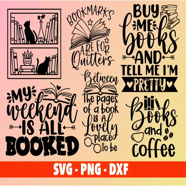 Librarian SVG Bundle