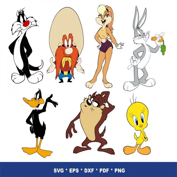 Looney Tunes SVG Bundle – WE LIKE SVG