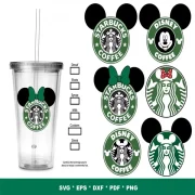 Starbucks Mandala SVG Bundle 200+