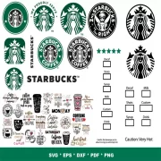 Starbucks Mandala SVG Bundle 200+