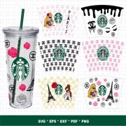 Starbucks Wrap Luxury SVG 270+