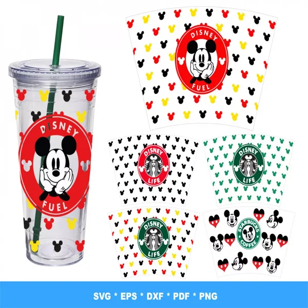 Starbucks Wrap SVG Bundle 300+