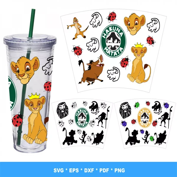 Starbucks Wrap SVG Bundle 300+