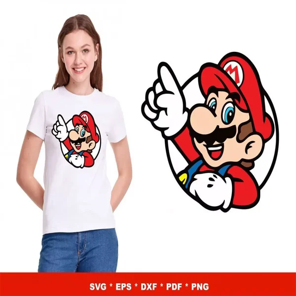 Super Mario SVG Bundle