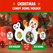 Christmas Candy Holder SVG