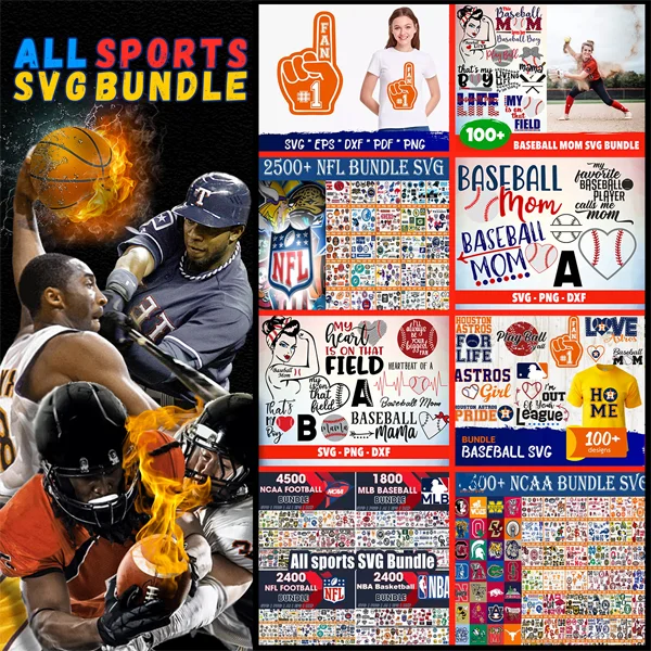 All Sports SVG Bundle