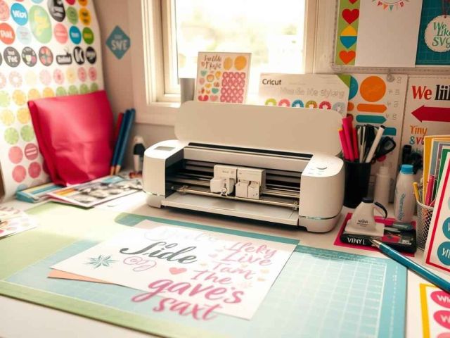 how to make stickers with cricut