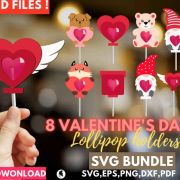 Valentine's Day Candy Holders Bundle